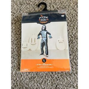 Hyde & eek Kids Halloween‎ costume X-Ray Skeleton size large